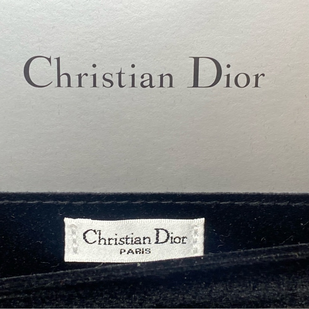 Christian Dior Eclat Women’s Round Sunglasses Black Silver RMGP9 Italy 60-13 135 - Picture 12 of 13